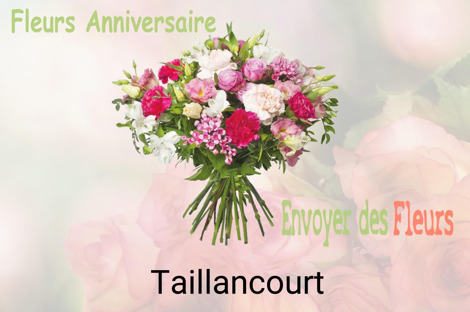 Bouquet de fleurs d’anniversaire livré à Taillancourt